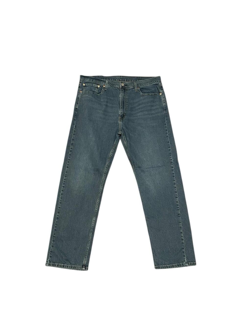 Levi’s 505 Men’s Jeans W40 L32 Regular Fit Straight Leg Blue Denim Zip Fly